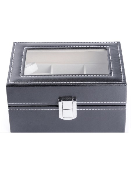Watchbox wbf-3 for 3 watches, black