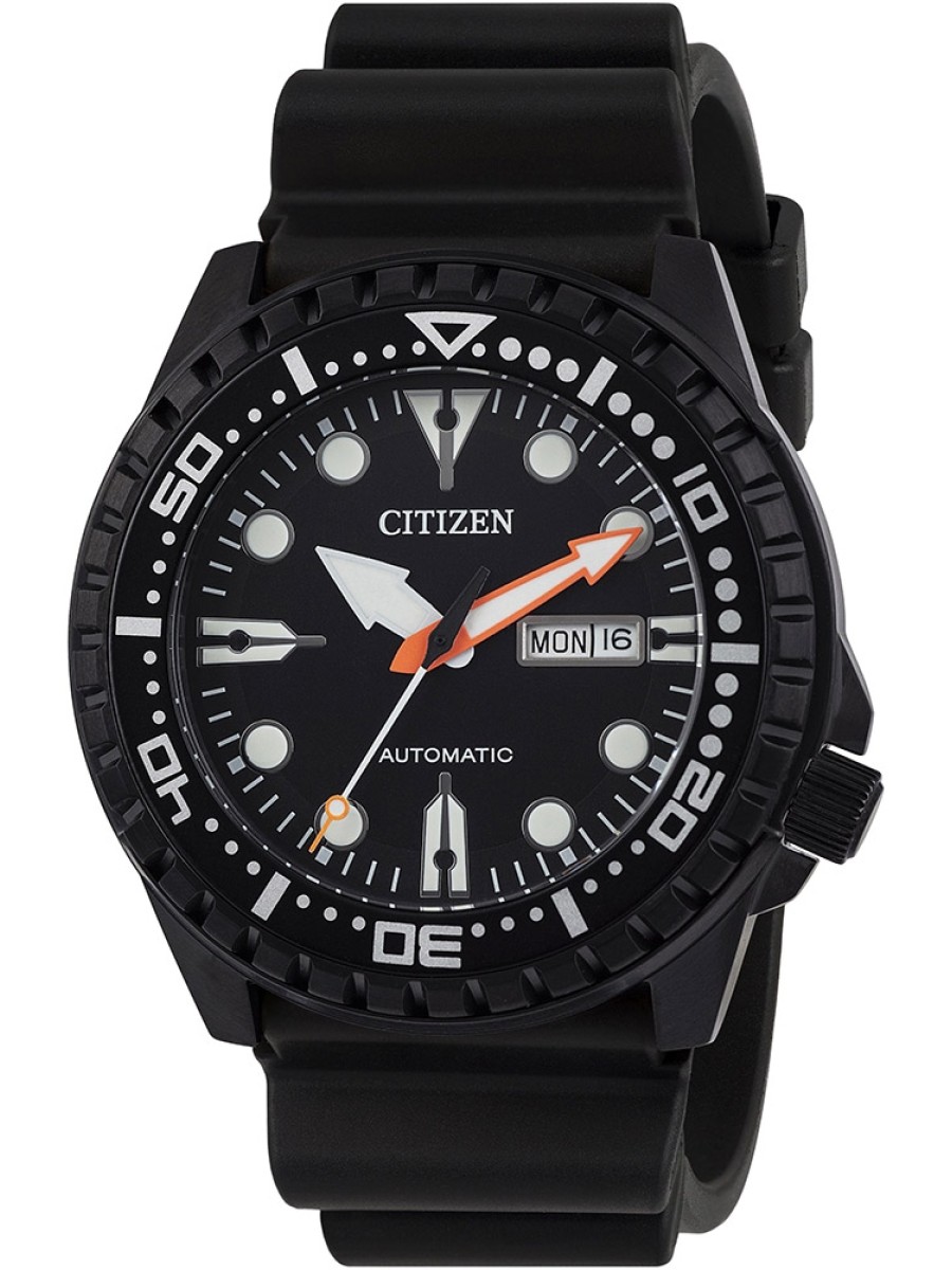 Citizen Automatik NH8385-11EE men's watch, silicone strap | ÅKSTRÖMS