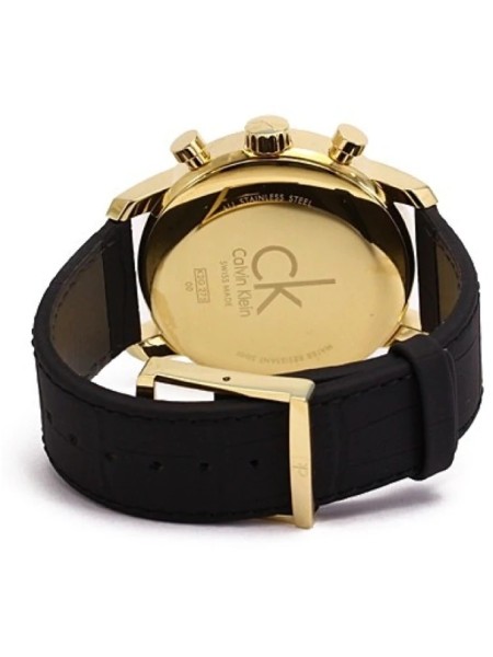 Calvin Klein K2G275C6 herrklocka, äkta läder armband