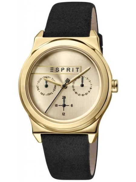 Montre pour dames Esprit ES1L077L0025, bracelet cuir synthétique
