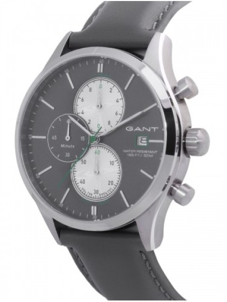 Gant W70410 Reloj para hombre, correa de cuero real