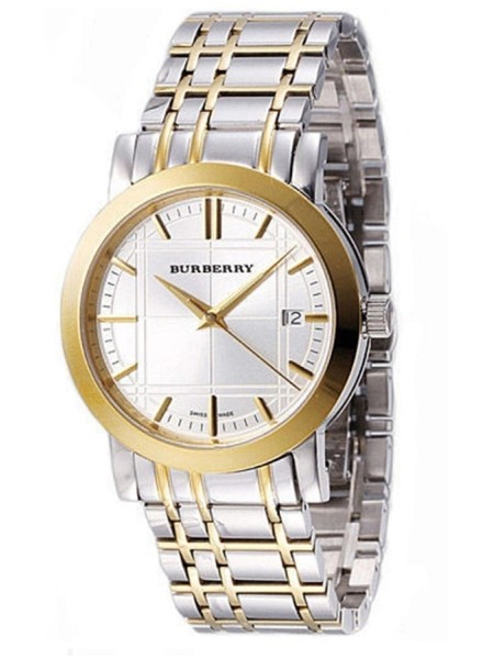 Burberry BU1358 men's watch, acier inoxydable strap