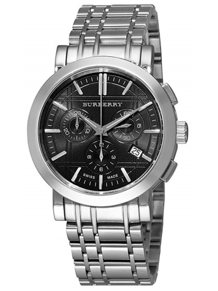 Burberry BU1366 men's watch, stainless steel strap