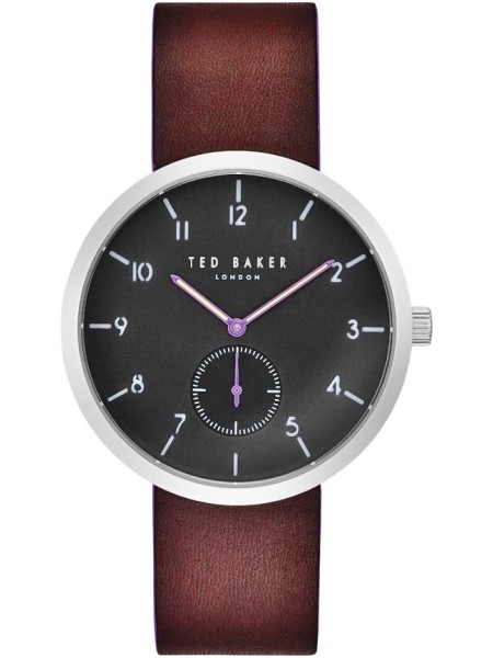 Ted Baker TE50011001 montre pour homme, cuir véritable sangle