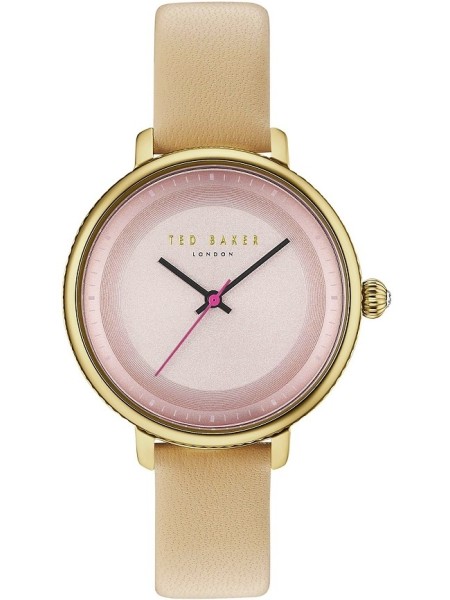 Ted Baker 10031530 ladies' watch, real leather strap