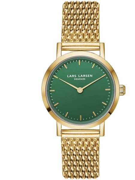 Lars Larsen WH124GE-MG14 ladies' watch, stainless steel strap