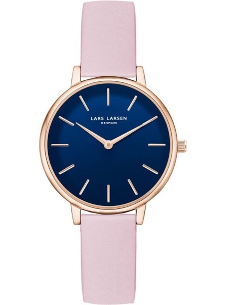 Lars Larsen WH146RD-RPL12 ladies' watch, real leather strap