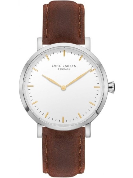 Lars Larsen 144SWG-BS18 ladies' watch, real leather strap