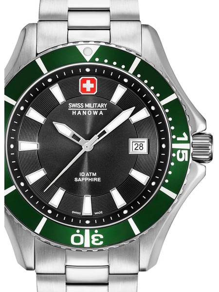 Swiss Military Hanowa 06-5296.04.007.06 montre pour homme, acier inoxydable sangle