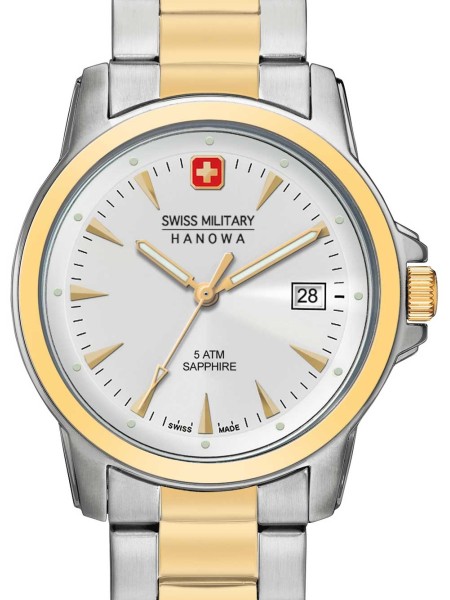 Swiss Military Hanowa 06-7044.1.55.001 damklocka, rostfritt stål armband