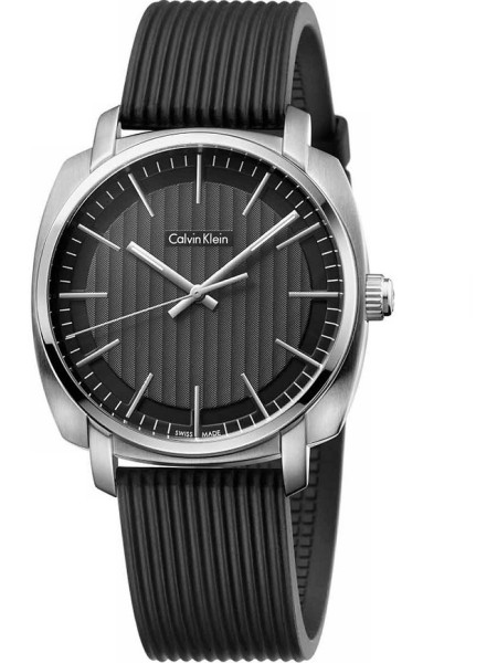 Calvin Klein K5M311D1 montre pour homme, silicone sangle