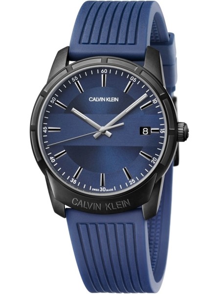 Calvin Klein K8R114VN herenhorloge, siliconen bandje