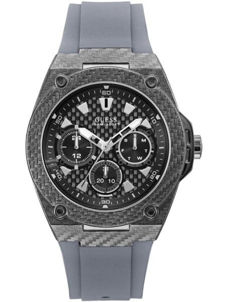 Guess W1048G1 men's watch, silicone strap