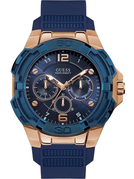 Guess Genesis W1254G3 men's watch, silicone strap