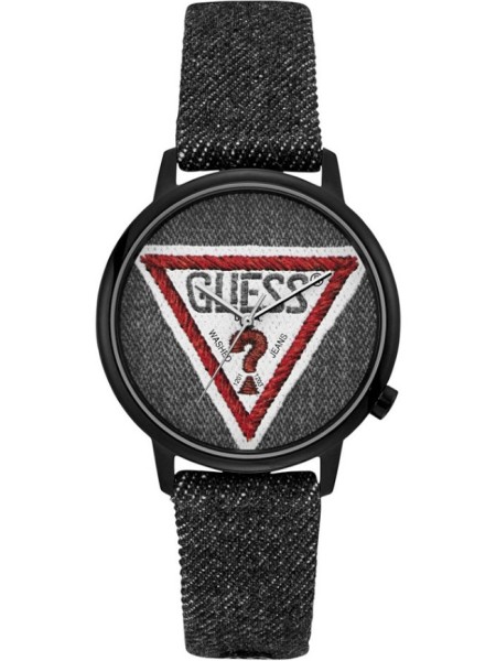 Guess V1014M2 ladies' watch, real leather strap