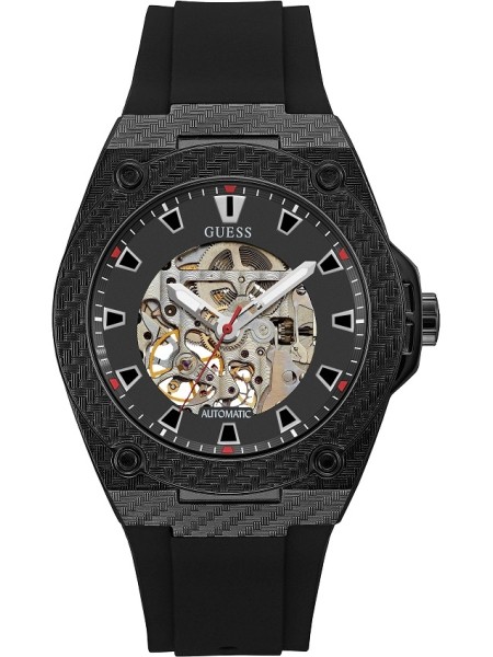 Guess W1247G1 montre pour homme, silicone sangle