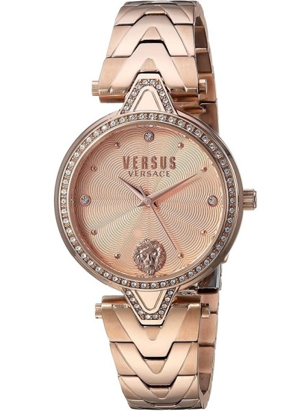 Versus by Versace VSPCI3717 damklocka, rostfritt stål armband