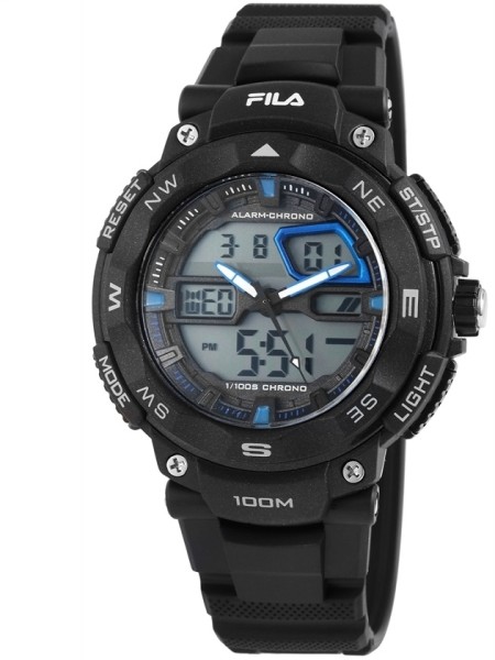 FILA F38-825-001 men's watch, silicone strap
