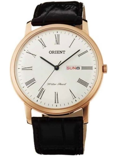 Orient FUG1R006W6 men's watch, cuir véritable strap