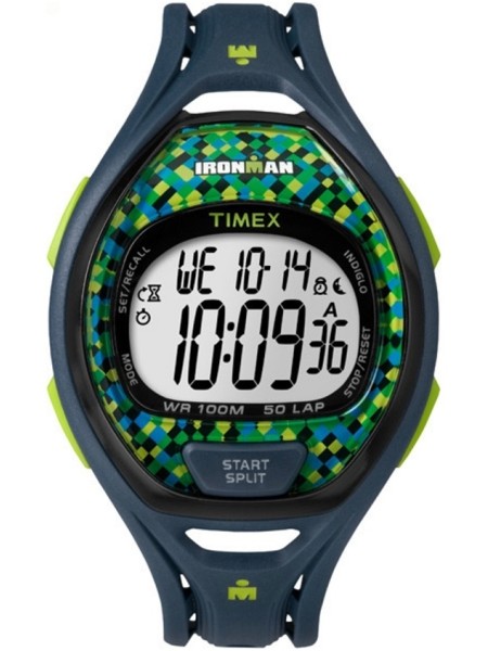 Timex TW5M07800 ladies' watch, plastic strap