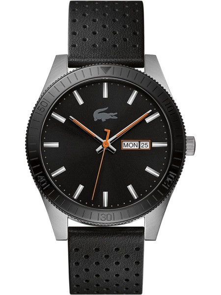 Lacoste Legacy 2010982 men's watch, real leather strap