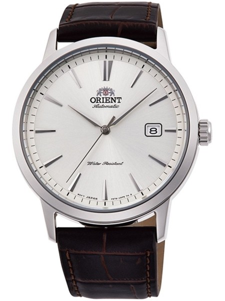 Orient Automatik RA-AC0F07S10B men's watch, real leather strap