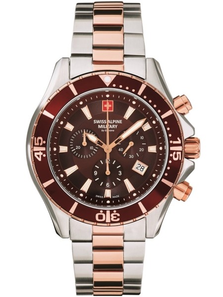 Swiss Alpine Military SAM7040.9156 men's watch, stainless steel strap