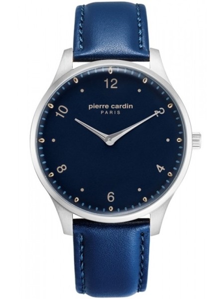 Pierre Cardin PC902711F205 men's watch, real leather strap