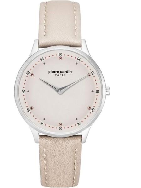 Pierre Cardin PC902722F206 ladies' watch, real leather strap