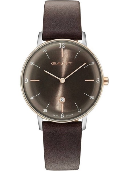 Gant GT047003 ladies' watch, real leather strap