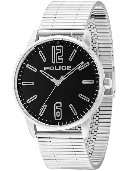 Police PL.14765JS/02M herrklocka, rostfritt stål armband