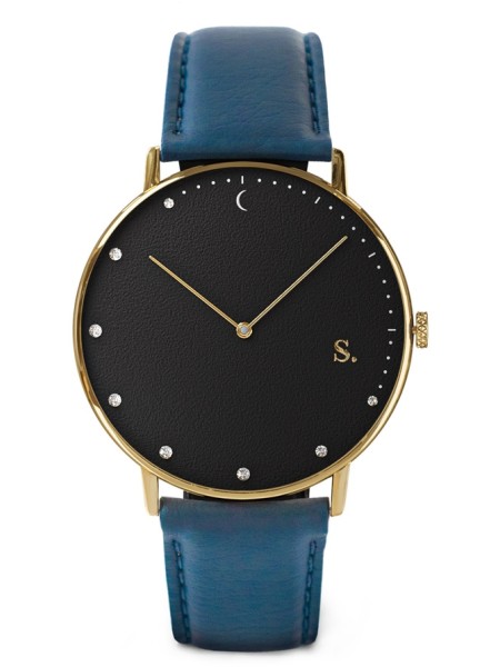 Sandell SDB38-NBV γυναικείο ρολόι, με λουράκι vegan leather