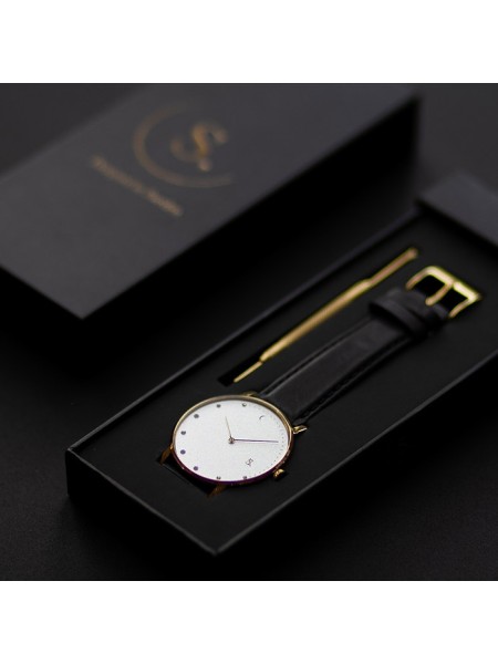 Sandell SDW38-BLV γυναικείο ρολόι, με λουράκι vegan leather