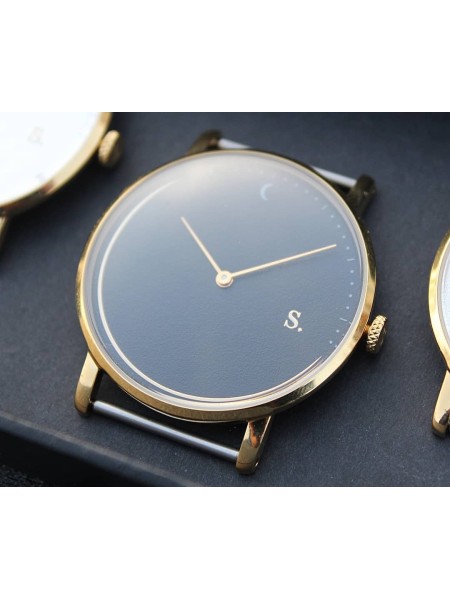 Sandell SSB38-BRL_D Relógio para mulher, pulseira de cuero real