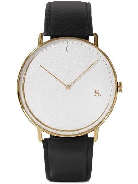Sandell SSW38-BLV_D Relógio para mulher, pulseira de cuero vegano
