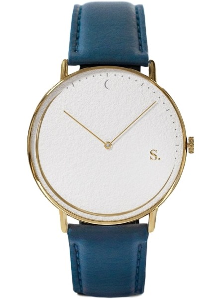 Sandell SSW38-NBV_D Γυναικείο ρολόι, vegan leather λουρί