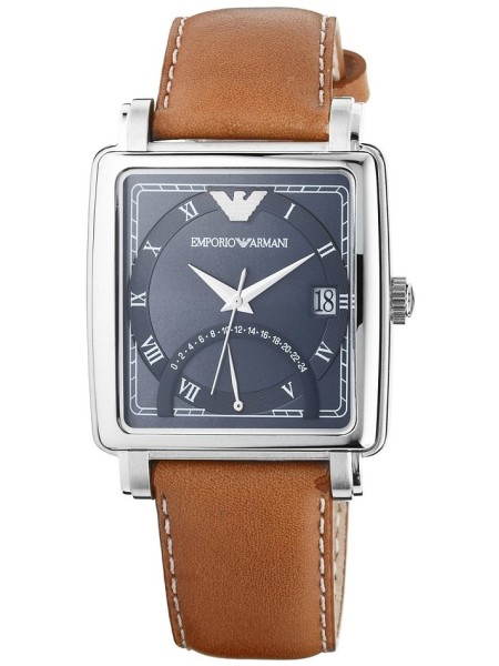 Emporio Armani AR5329 men's watch, real leather strap | DIALANDO®  Netherlands