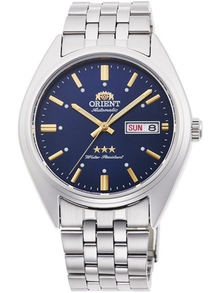 Orient 3 Star Automatic RA-AB0E08L19B men's watch, acier inoxydable strap