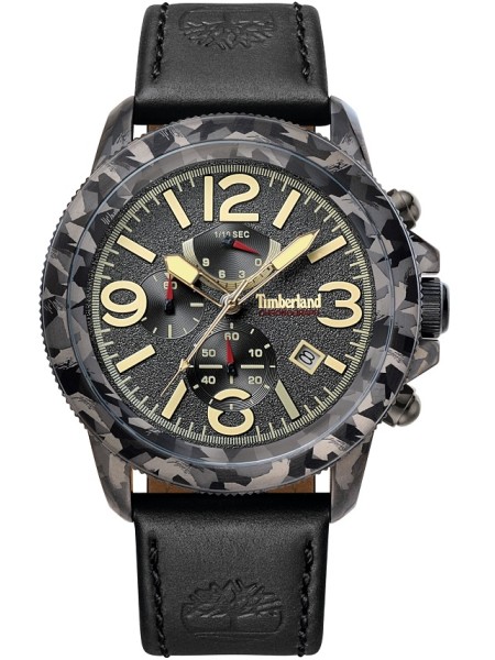Timberland Ashbrook TBL.15474JSGY61 men's watch, cuir véritable strap