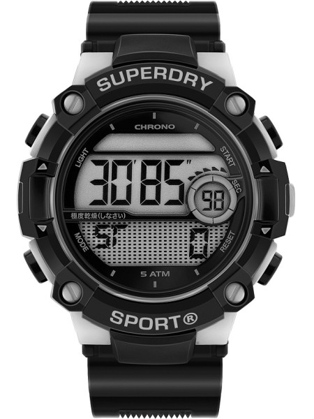Superdry SYG291BE men's watch, silicone strap