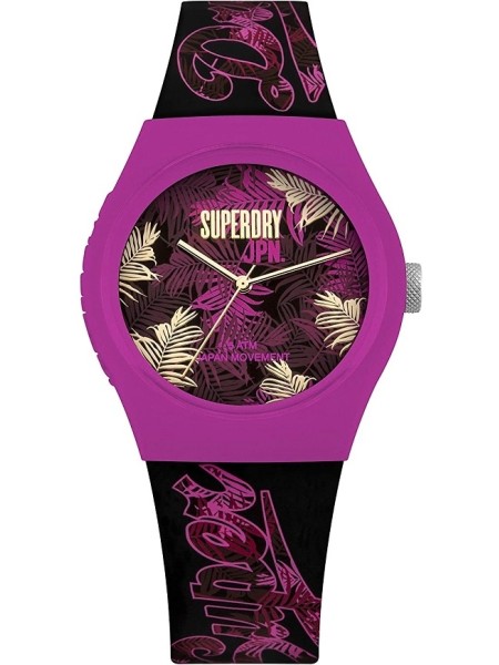 Superdry SYL247BP ladies' watch, silicone strap