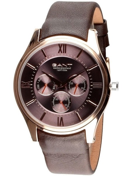 Gant GTAD00102099I men's watch, real leather strap