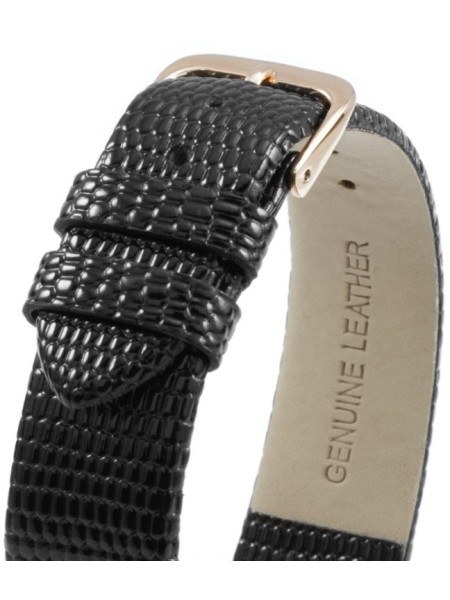Lars Larsen 126RBBL ladies' watch, real leather strap
