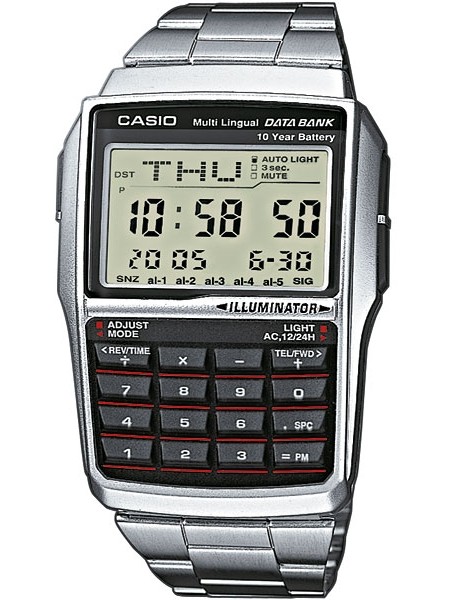 Casio Collection DBC-32D-1AES herreur, rustfrit stål rem