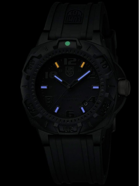 Luminox XL.0201.BO men's watch, silicone strap