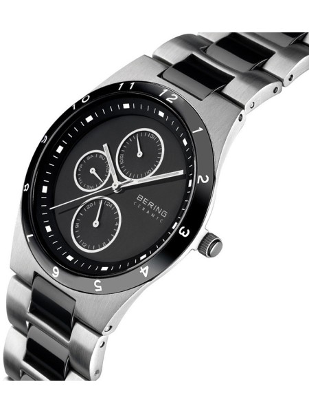 Bering 32339-742 men's watch, stainless steel / ceramics strap