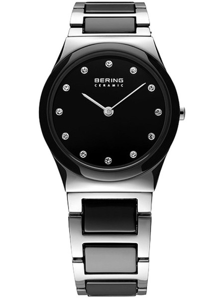 Bering 32230-742 ladies' watch, stainless steel / ceramics strap