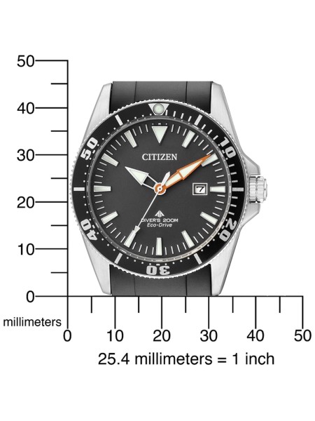 Citizen Promaster EC BN0100-42E montre pour homme, silicone sangle