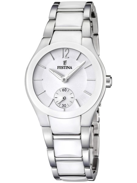 Festina Ceramic F16588/1 γυναικείο ρολόι, με λουράκι stainless steel / ceramics