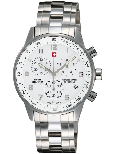 Swiss Military by Chrono Chronograph SM34012.02 men's watch, acier inoxydable strap